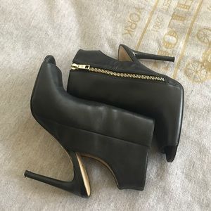 Vintage Peep Toe Bootie